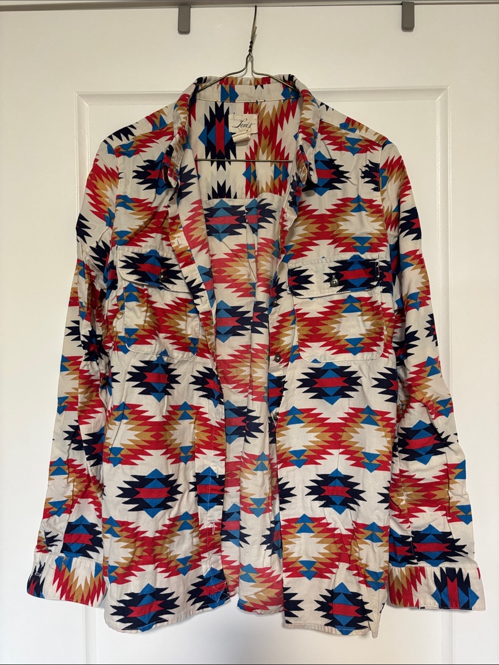 Levi's Multicolor Western Print Button Front Jacket